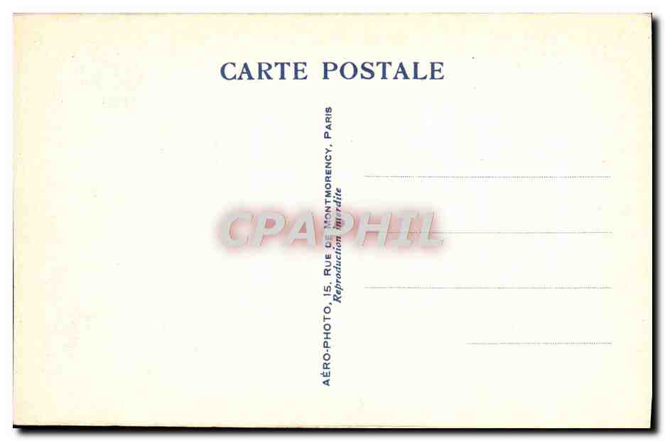 Vue aérienne de l'Exposition coloniale — Paris 1931 — Aéro-Photo, T.150 — Reverso