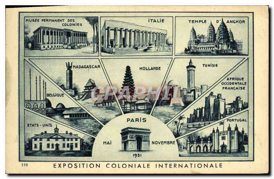 Exposition Coloniale Internationale — Paris — Mai-Novembre 1931 — Éditeur : Librairies Gibert & Cie