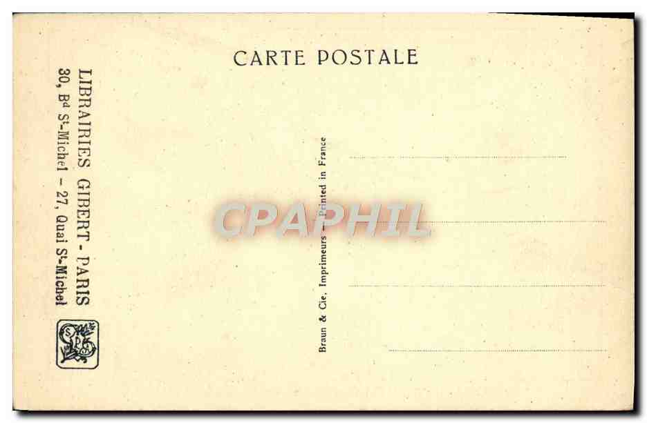 Exposition Coloniale Internationale — Paris — Mai-Novembre 1931 — Éditeur : Librairies Gibert & Cie — Verso