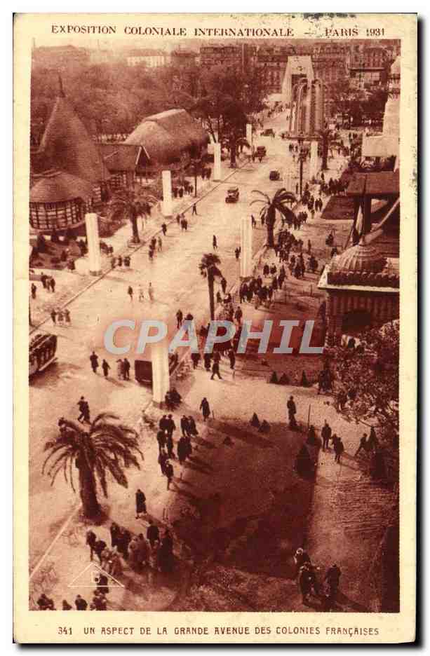 CPA Exposition Coloniale Internationale De Paris 1931 Un aspect de la grande avenue des colonies francaises