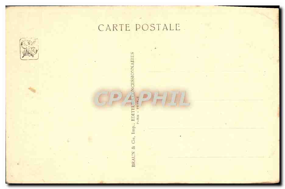 CPA Exposition Coloniale Internationale De Paris 1931 palais de la section metropolitaine — Rückseite