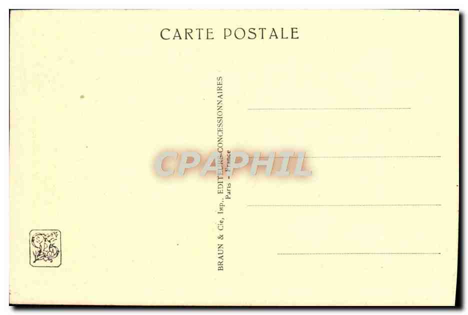 CPA Exposition Coloniale Internationale De Paris 1931 Palais de l'AOF Les portiques des commercants indigenes — Rückseite