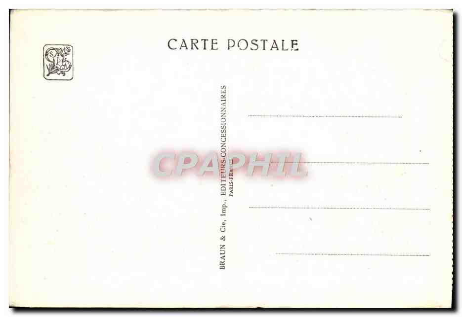 CPA Exposition Coloniale Internationale De Paris 1931 Inde Francaise Elephant — Rückseite