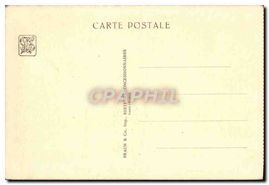 CPA Exposition Coloniale Internationale De Paris 1931 Jardin du Congo Belge Pavillon des transports  — Rückseite