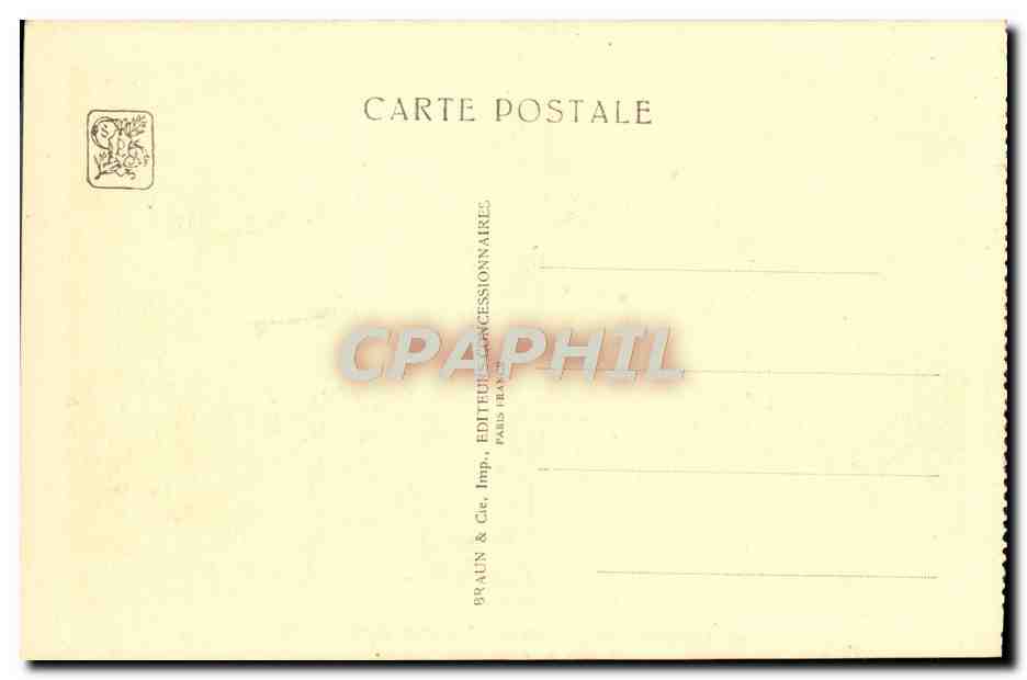 CPA Exposition Coloniale Internationale De Paris 1931 Jardin du Congo Belge Pavillon des transports  — Rückseite