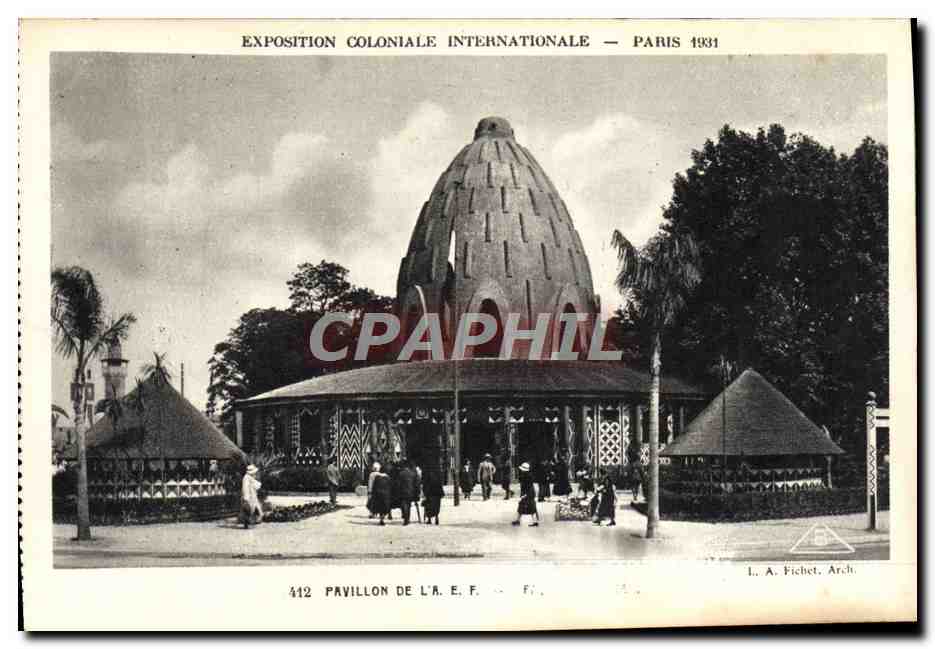 Internationale Kolonialausstellung — Paris 1931 — Pavillon der A.E.F. — L.A. Fichet, Arch.