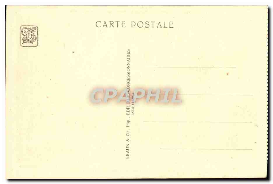 Pavillon der Französischen Äquatorialafrika — Internationale Kolonialausstellung — Paris 1931 — Rückseite