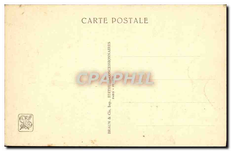 Afrique Occidentale Française — La Mosquée Indigène — Exposition Coloniale Internationale — Paris 1931 — Arch. Germain Olivier et Jacques Georges Lambert — Claustres de Garnier — Verso