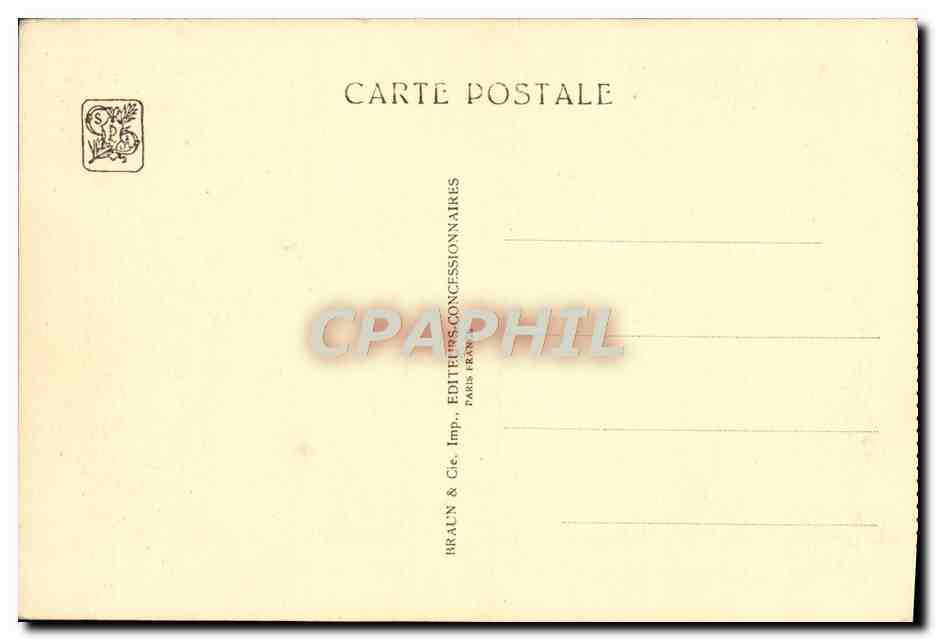 CPA Exposition Coloniale Internationale De Paris 1931 Palais de l'AOF Le palais vu de la terrasse superieure restaurant — Rückseite