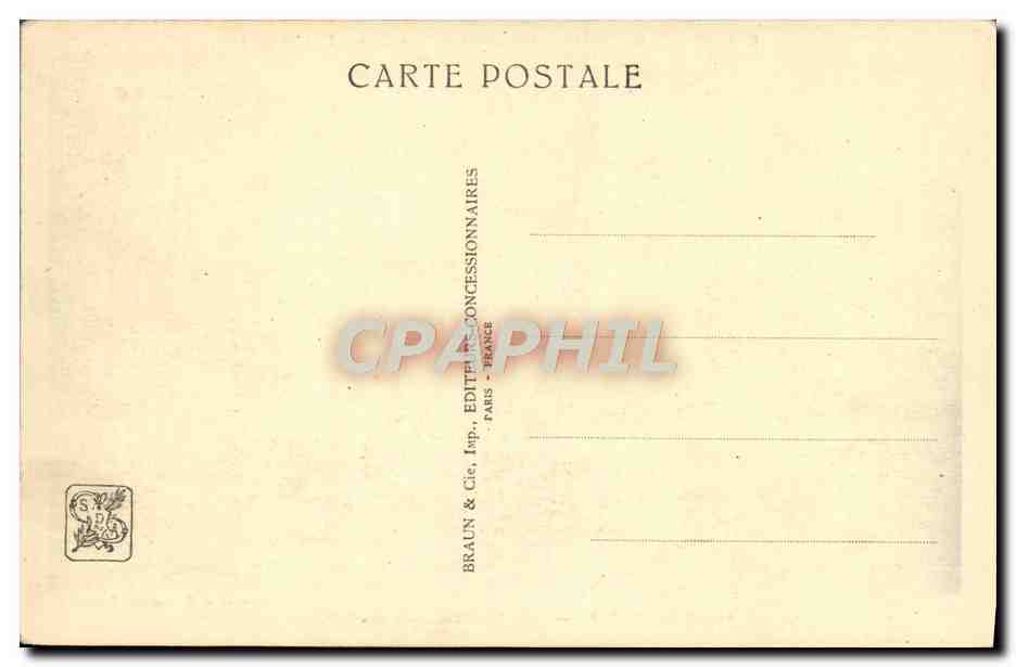 CPA Exposition Coloniale Internationale De Paris 1931 Palais de l'AOF Les portiques des commercants indigenes — Rückseite