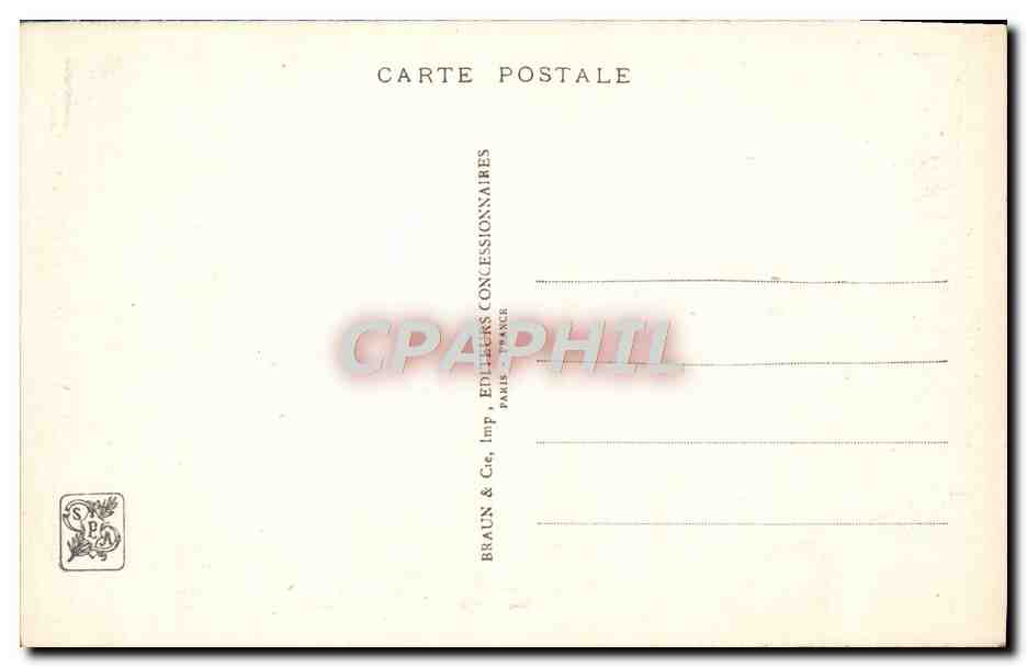 CPA Exposition Coloniale Internationale Paris 1931 Vue du minaret prise du vieux port espagnol  — Rückseite