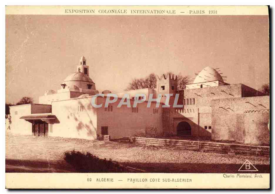 Algerien — Südküsten-Pavillon Algeriens — Internationale Kolonialausstellung — Paris 1931