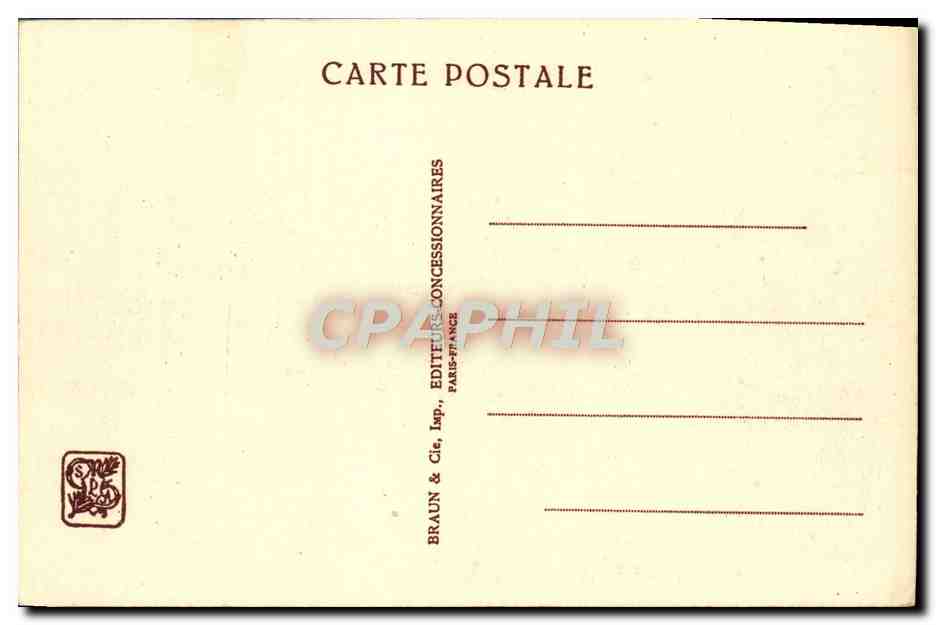CPA Exposition Coloniale Internationale Paris 1931 Temple d'Angkor Vat — Rückseite