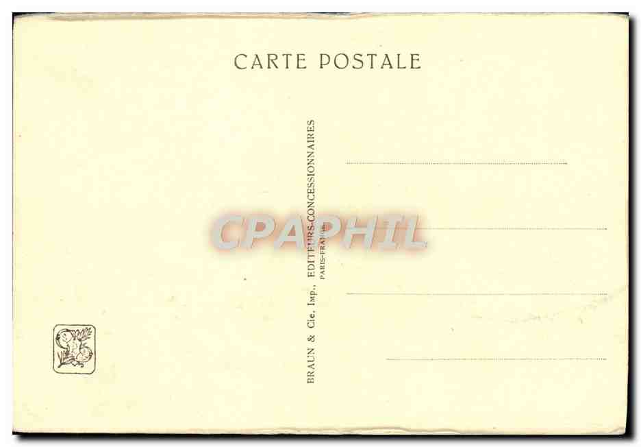 CPA Exposition Coloniale Internationale Paris 1931 Temple d'angkor Vat Lion et tour  — Rückseite