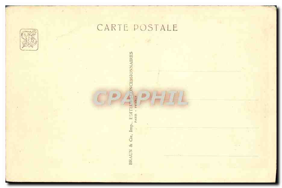 CPA Exposition Coloniale Internationale Paris 1931 Temple d'Angkor Vat — Rückseite