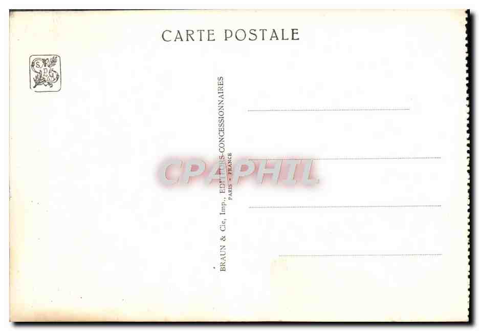 CPA Exposition Coloniale Internationale Paris 1931 Madagascar Facade principale — Rückseite