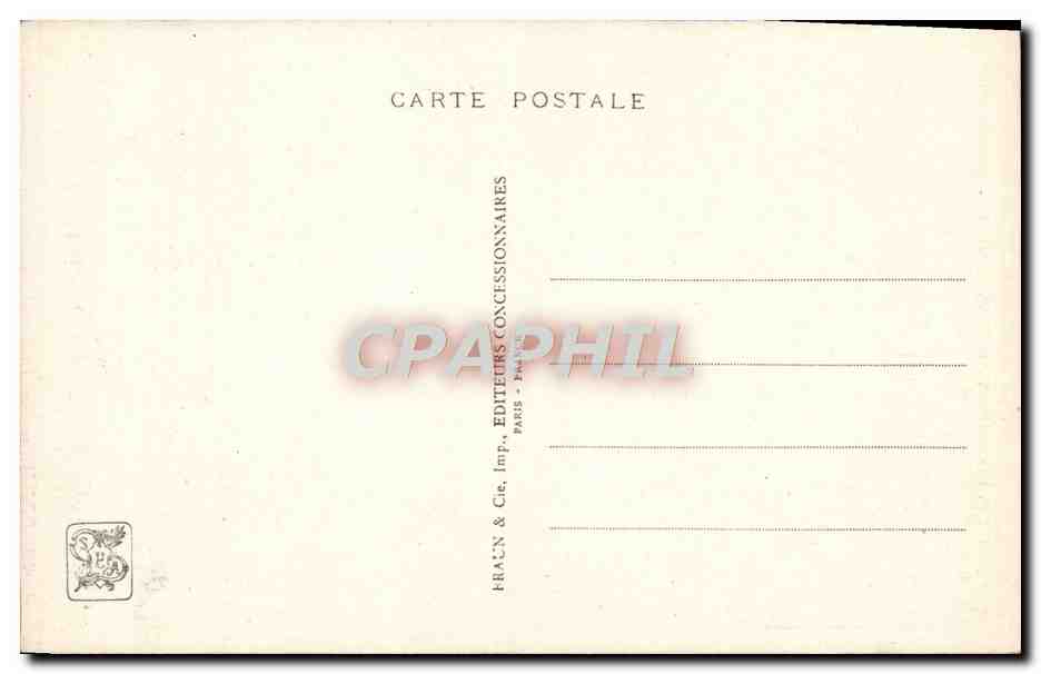 Cameroun - Togo - Détail de l'entrée du Pavillon de la Chasse, LE SAGE sculpteur — Exposition Coloniale Internationale, Paris 1931 — Rückseite