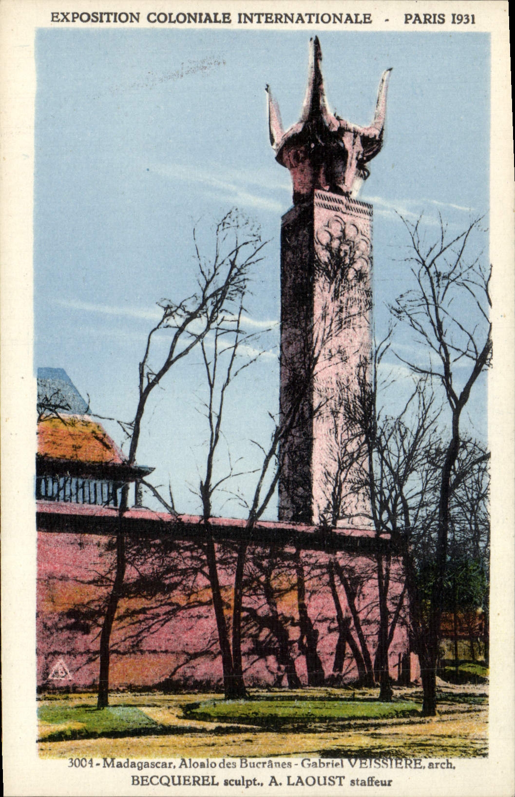 CPA Exposition Coloniale Internationale Paris 1931 Madagascar 