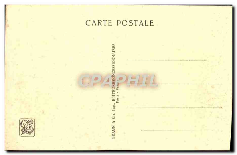 CPA Exposition Coloniale Internationale Paris 1931 Cameroun Togo Le pavillon de la chasse — Rückseite