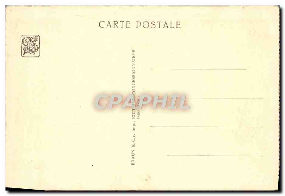 Internationale Kolonialausstellung — Paris 1931 — Kamerun Togo — Gesamtaufnahme des Großen Pavillons — Boileau et Carrière, Archs. — Rückseite