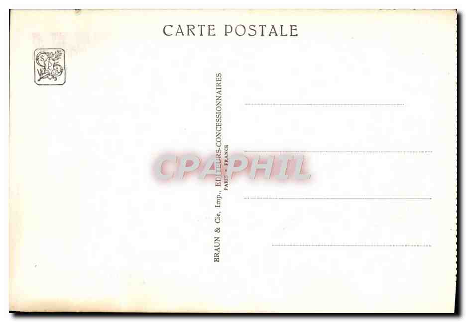 CPA Exposition Coloniale Internationale Paris 1931 Cameroun Togo Grand palais — Rückseite