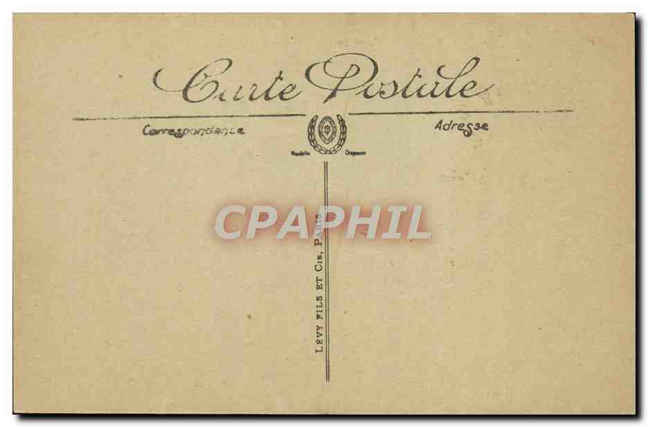 CPA Les Fetes De la Victoire 14 Juillet 1919 Le General Pershing Militaria  — Verso