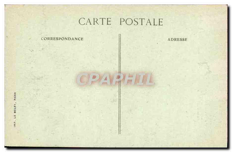 CPA Paris Place De La Bastille La Colonne De Juillet — Rückseite