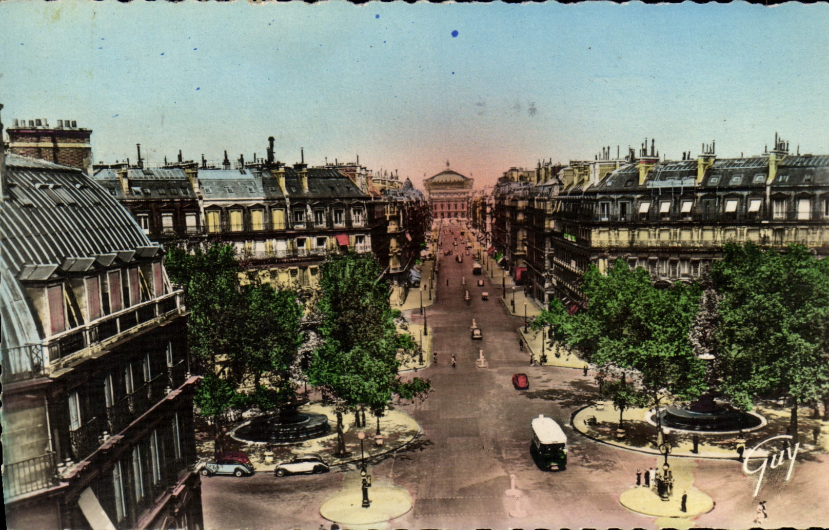 Place de l'Opéra — Paris — Éd. d'Art Guy, n°53