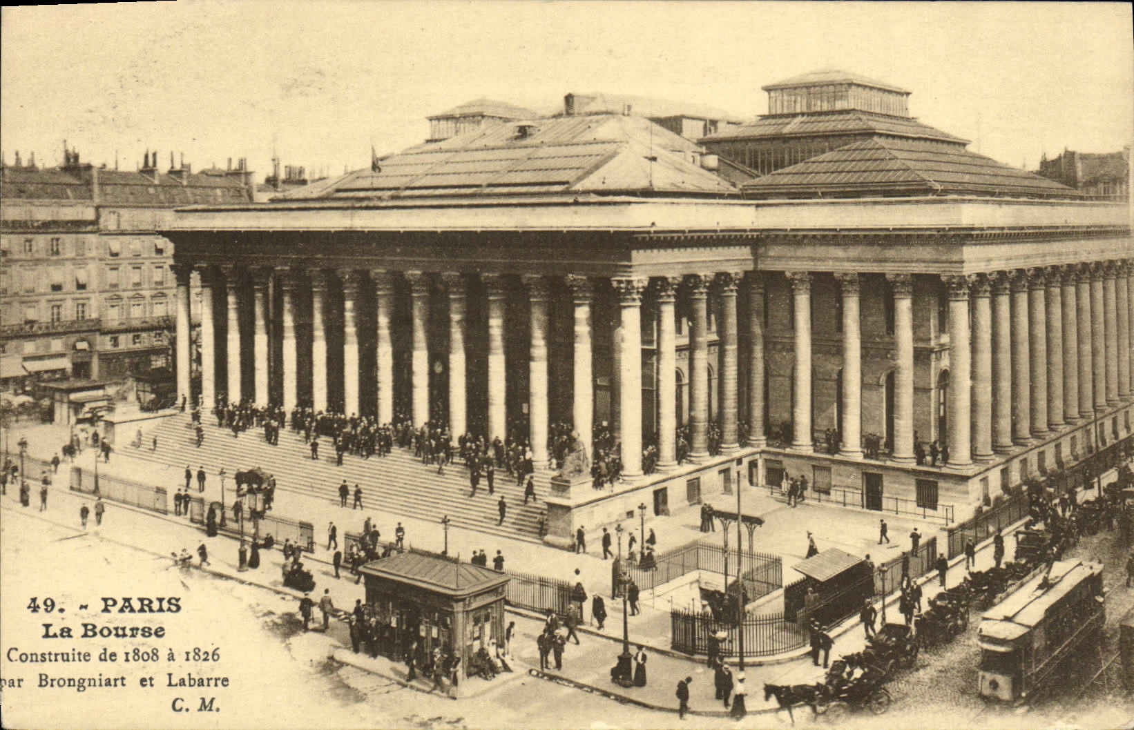 CPA Paris La Bourse 