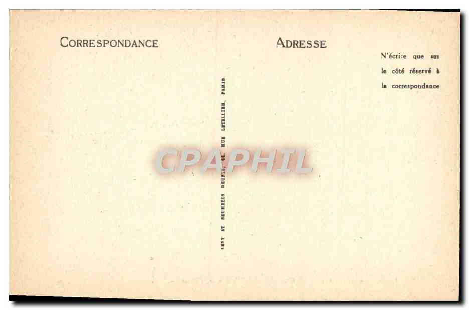 CPA Paris Maison Dite De Francois 1er Cours La Reine — Rückseite