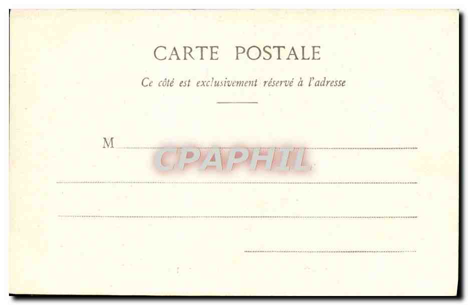 CPA Paris Le Square Des Batignolles — Rückseite