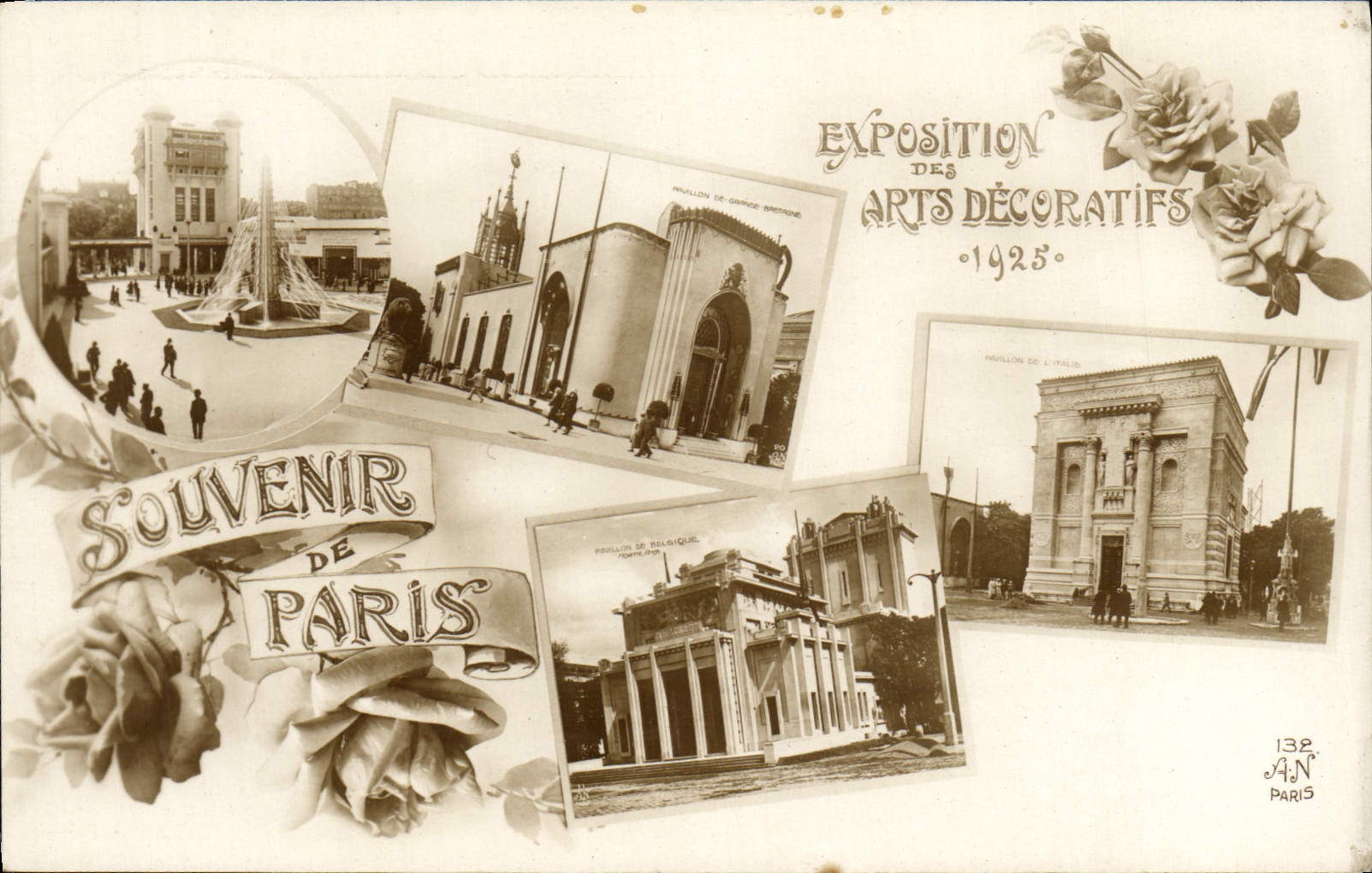 CPA Exposition Des Arts Decoratifs Souvenir De Paris