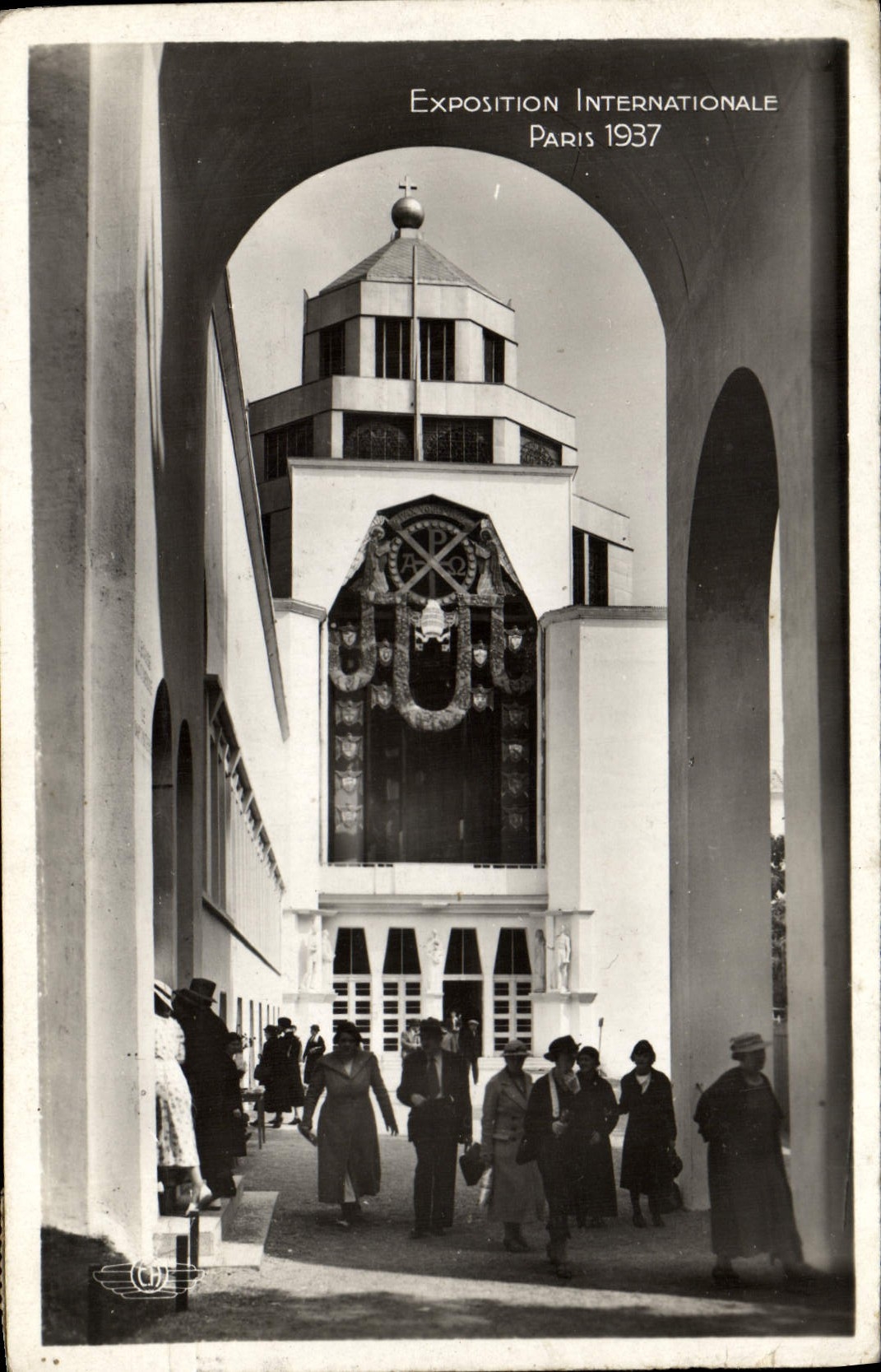 Exposition Internationale Paris 1937 — Pavillon Catholique Pontifical — Éditeur inconnu, n° de série 281