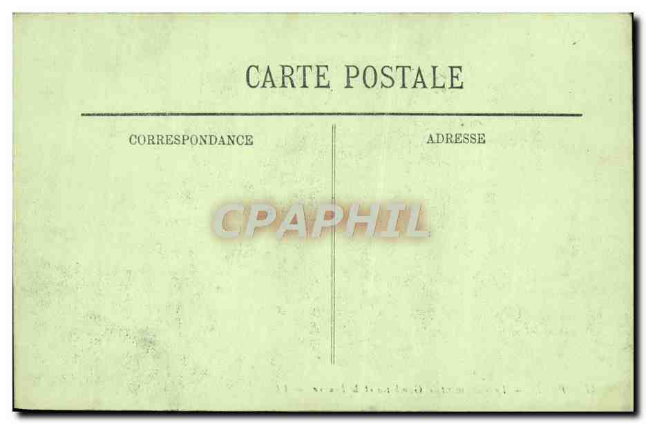 CPA Paris Le Monument De Gambetta Et Le Louvre — Rückseite