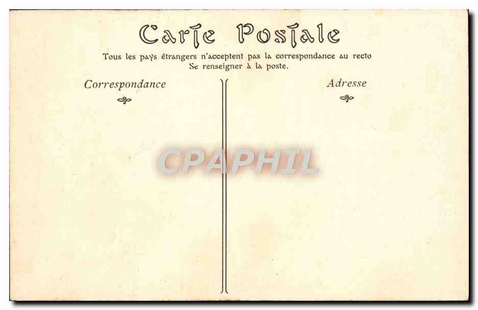 CPA Paris Le Jardin Du Palais Royal — Rückseite