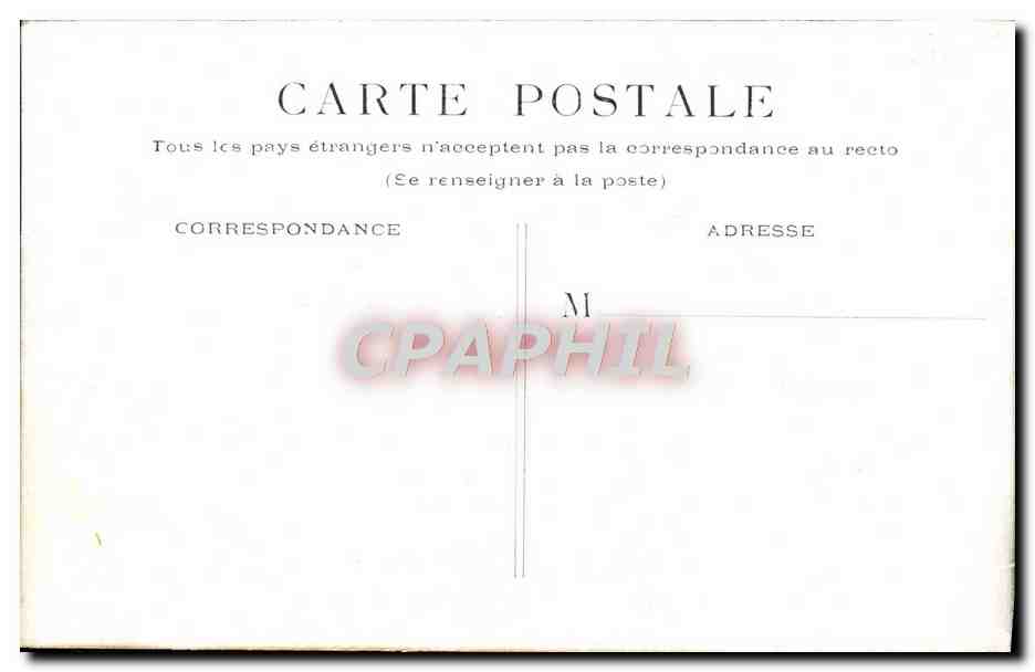 CPA Paris La Gare Du Nord — Rückseite