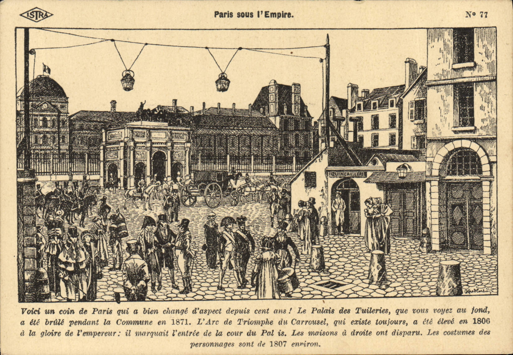 CPA Paris Sous l'Empire Palais des Tuileries 