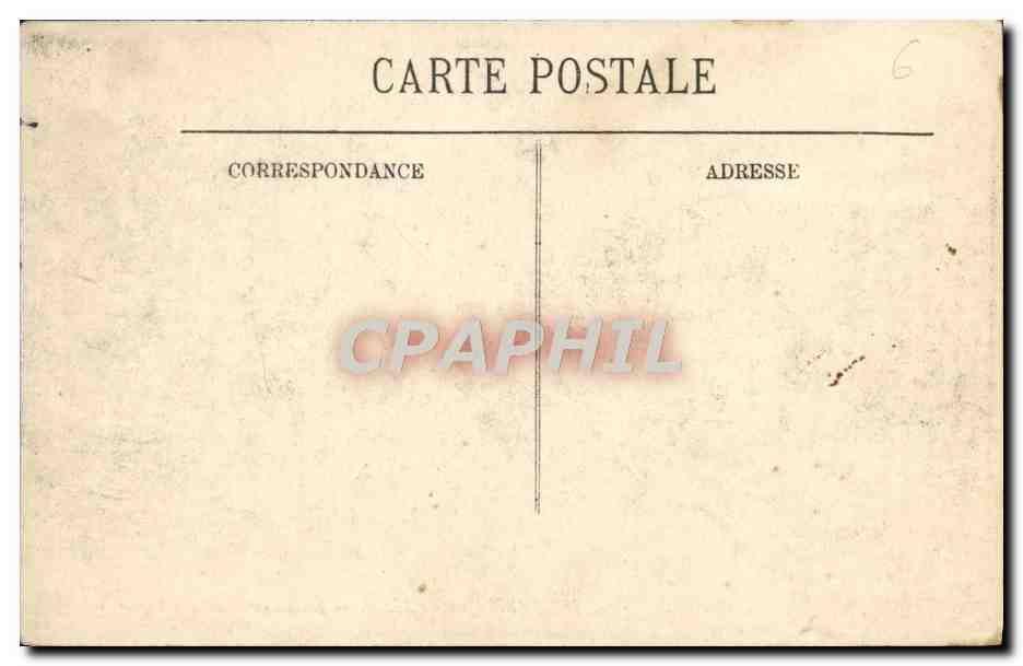 CPA Inondations De Paris Les Passages Rue Des Ursins — Rückseite
