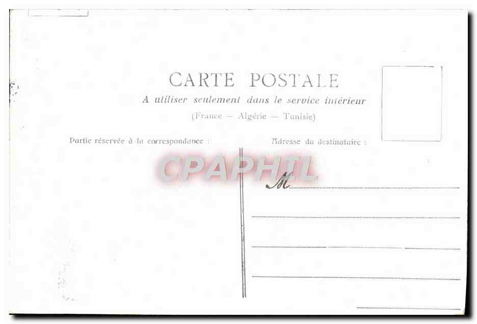 CPA Paris La Trinite — Verso