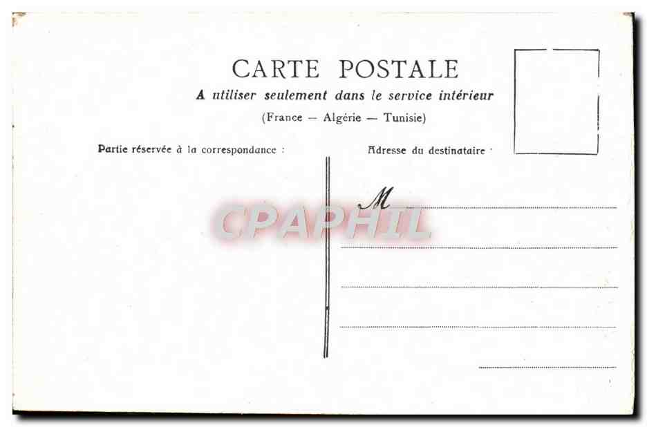 CPA Paris Le Grand Palais — Verso