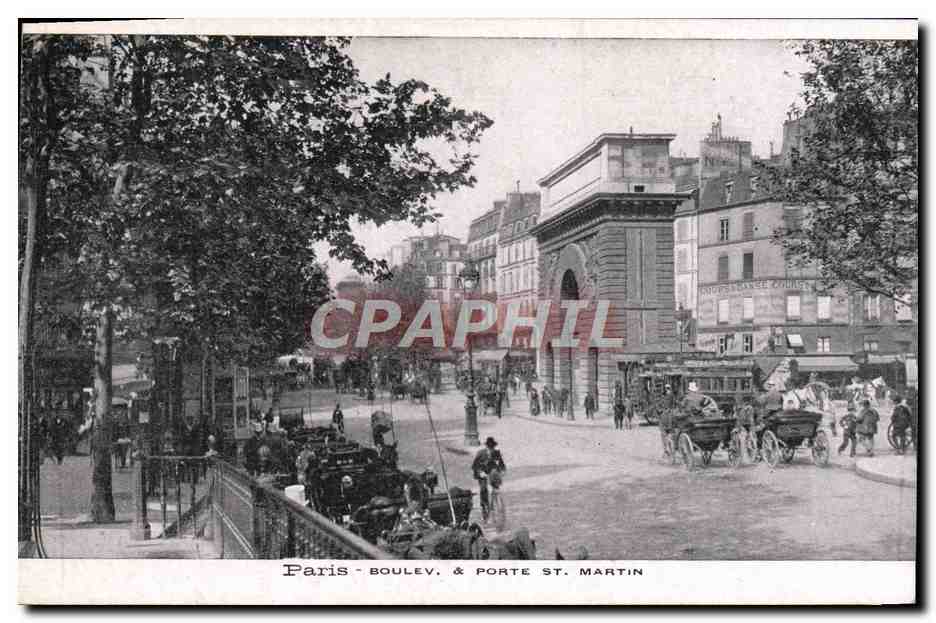 CPA Paris Porte St Martin