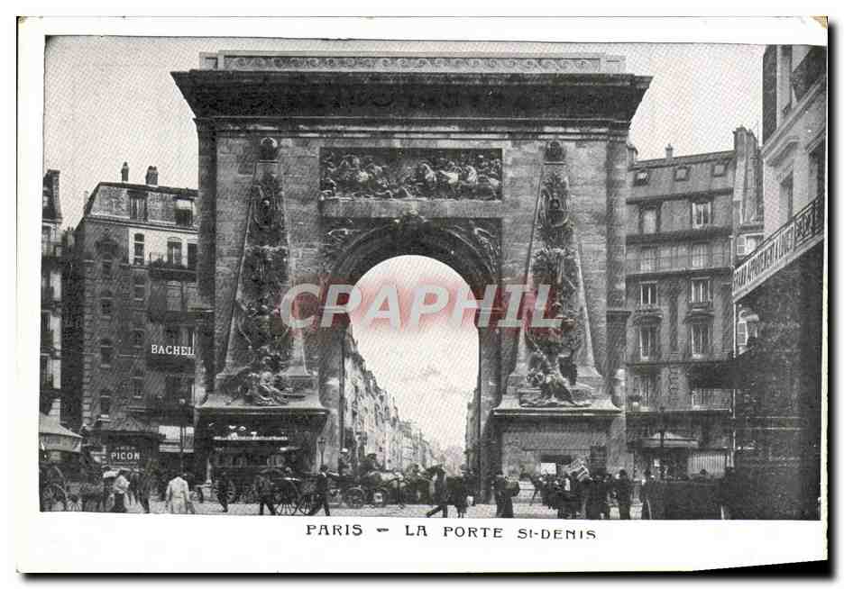 CPA Paris La Porte St Denis
