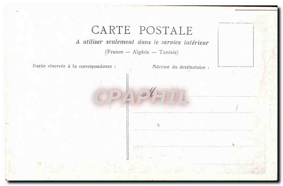 CPA Paris Notre Dame — Verso
