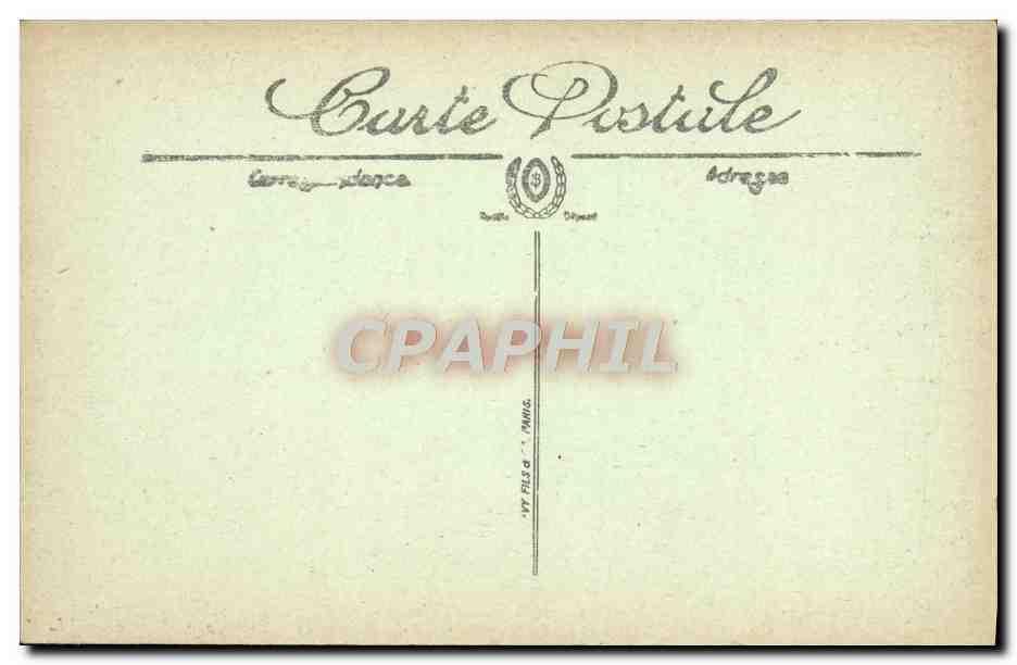 CPA Les Fetes De La Victoire 14 Juillet 1919 Le Salut Du Consril Municipal Aux Marechaux de France Militaria  — Rückseite