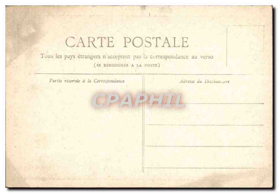 CPA Paris L'Eglise De La Trinite — Rückseite