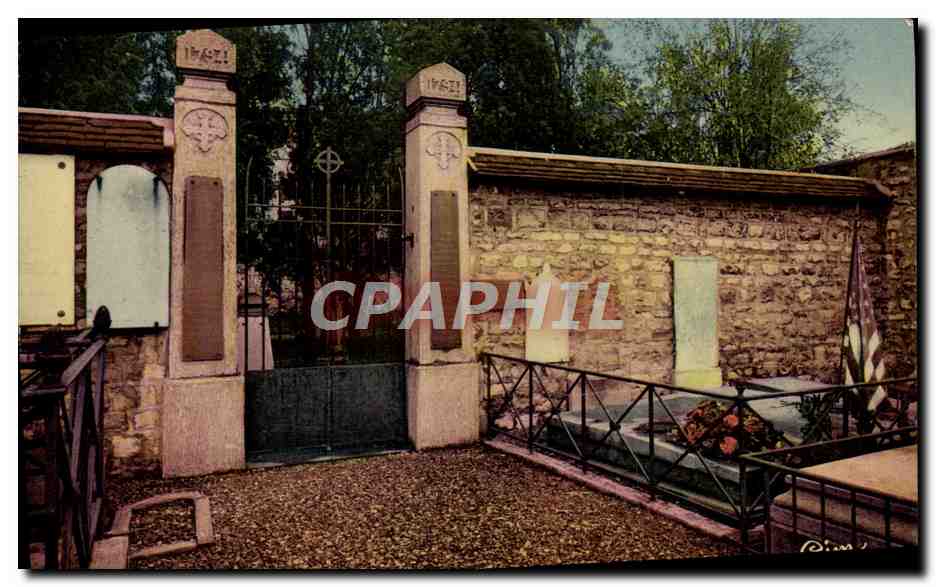 CPM Paris Cimetiere Picpus Tombe De Lafayette