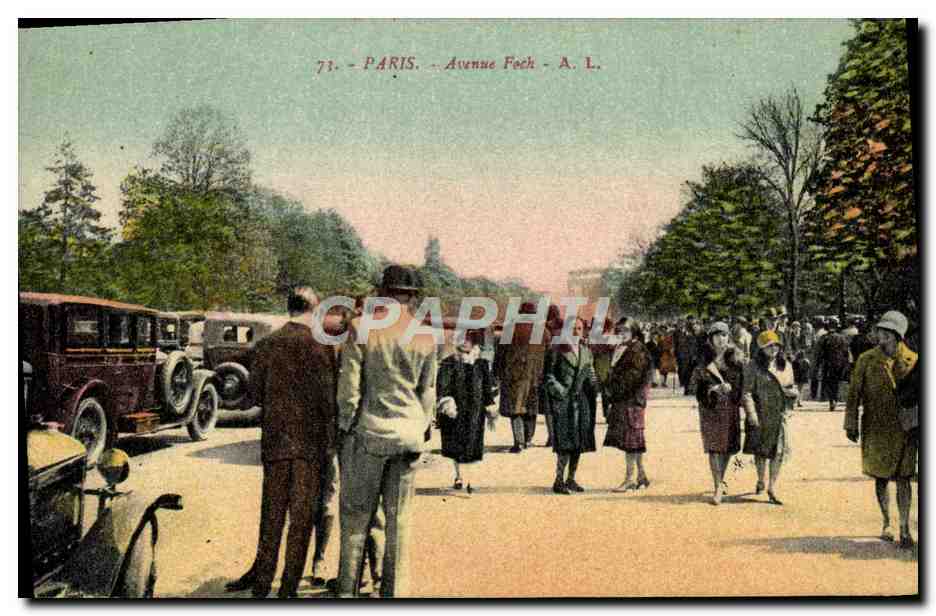 CPA Paris Avenue Foch