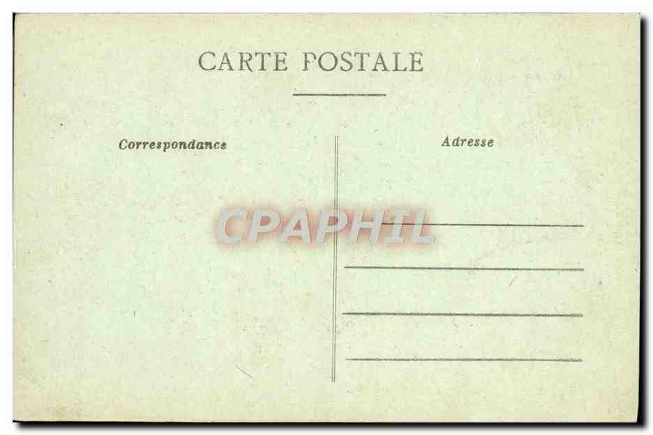 CPA Jean du Cogno  — Rückseite