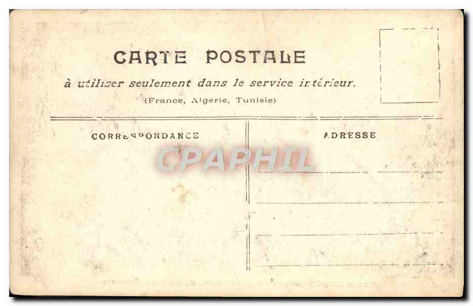 CPA Paris Inonde Vue Prise Du Quai Des Orfevres — Rückseite