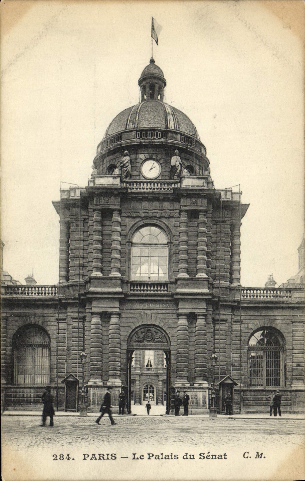 CPA Paris Le Palais Du Senat